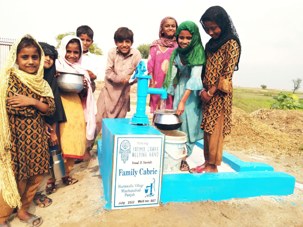 Pakistan – Family Cabric – FZHH Water Well# 667