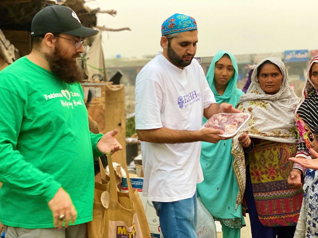Distributing Aqeeqah Qurban Meat for Farhad Ebrahimi – PK